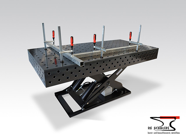 Edelstahl Schweisstisch 03